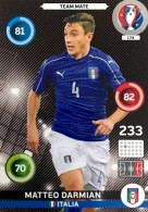 174 Matteo Darmian - Italy - Panini Adrenalyn XL UEFA Euro 2016 Carte Football - Trading Cards
