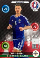 212 Chris Baird - Northern Ireland - Panini Adrenalyn XL UEFA Euro 2016 Carte Football - Trading Cards