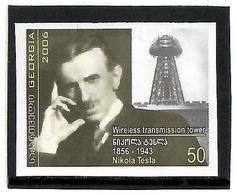 Georgia 2006 . Nikola Tesla-150.imperf 1v: 50  Michel # 520b - Georgië