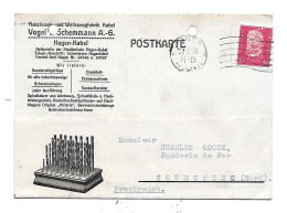 Perf. Allemagne V&S Sur 405(Y&T) - Carte Lettre 1931 - Briefe U. Dokumente