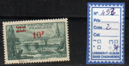 FRANCE OBLITERE - N° 492 - Used Stamps