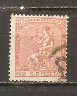 España/Spain-(usado) - Edifil  131 - Yvert  130 (o) - Usados