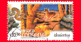 MESSICO -  Usato - 2004 - Mexico Conserva - Conservazione Del Messico - Deserti - Desiertos - 30.00 - México