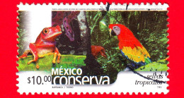MESSICO -  Usato - 2004 - Mexico Conserva - Conservazione Del Messico - Foreste Tropicali - 10.00 - México