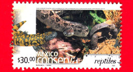 MESSICO -  Usato - 2004 - Mexico Conserva - Conservazione Del Messico - Rettili - Reptiles - 30.00 - México