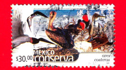 MESSICO -  Usato - 2004 - Mexico Conserva - Conservazione Del Messico - Uccelli Costieri - Aves - 30.00 - México