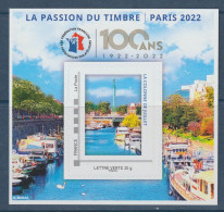 BLOC FEUILLE F.F.A.P ANNEE 2022  N° 20 NEUF** LUXE SANS CHARNIERE / Hingeless / MNH - FFAP