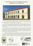 France FDC Feuillet Explicatif Musée Des Beaux Arts Besançon 2019 - 2010-2019