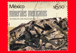 MESSICO - Usato - 2005 - Minerali - Actinolite Con Talco - 6.50 - México