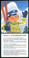 Dépliant 4 Volets 10,3 X 21 Cm P T T Aux Xèmes J.O. D'Hiver De GRENOBLE 1968 Postes Et Télécommunications - Otros & Sin Clasificación