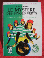 BIBLIOTHEQUE ROSE -  LE MYSTERE DES SINGES VERTS - ENID BLYTON - Bibliotheque Rose