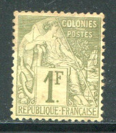 COLONIES GENERALES- Y&T N°59- Oblitéré - Alphee Dubois