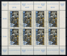 Österreich Kleinbogen Philatelie Tag Der Briefmarke 2097 Philatelie Gestempelt - Briefe U. Dokumente