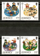 Jersey 1989 / Europa CEPT Children's Games & Toys MNH Juegos Infantiles Y Juguetes Kinderspiele / Lm20  10-11 - 1989