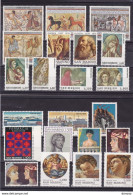 SAINT MARIN 1975 Année Complète Yvert 886-907 NEUF** MNH Cote : 11,35 Euros - Unused Stamps