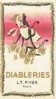 Carte Parfum DIABLERIES  De L.T. PIVER - Antiguas (hasta 1960)