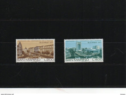 SAINT MARIN 1977 BUCAREST Yvert 947-948 NEUF** MNH - Neufs