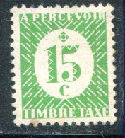 COLONIES GENERALES- Taxe Y&T N°28- Neuf Sans Gomme - Postage Due