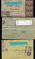 3 RECUS LA LYONNAISE DIFFERENTS ( Lot 502 ) - Banque & Assurance