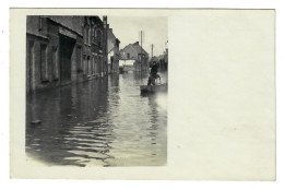 Roeselare FOTOKAART Overstroming 1925  Wallenstraat - Röselare