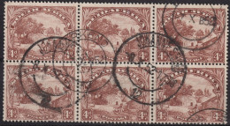 1952 Südafrikanische Union ° Mi:ZA 195-196, Sn:ZA 58, Yt:ZA 191 And 192, Sg:ZA 118, SAC:ZA 117, Native Kraal - Used Stamps