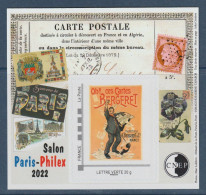BLOC FEUILLE CNEP ANNEE 2022 N° 89  NEUF** LUXE SANS CHARNIERE / Hingeless / MNH - CNEP