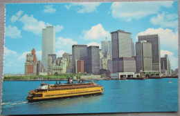 USA UNITED STATES NEW YORK STATEN ISLAND FERRY KARTE CARD POSTCARD ANSICHTSKARTE CARTOLINA CARTE POSTALE POSTKARTE - Manhattan