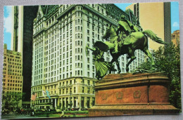 USA UNITED STATES NEW YORK PLAZA HOTEL BUILDING KARTE CARD POSTCARD ANSICHTSKARTE CARTOLINA CARTE POSTALE POSTKARTE - Manhattan