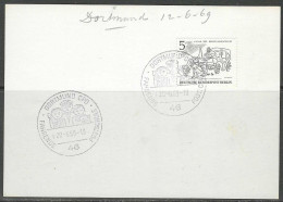 1969. Sonderstempel - Dortmund OPD - 46 - Fahrende Postschule - Stempeltag 20/06/1969. - Altri & Non Classificati