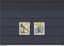 SAINT MARIN 1987 Sculptures Contemporaines Yvert 1161-1162, Michel 1370-1371 NEUF** MNH Cote Yv 29,75 Euros - Unused Stamps
