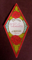 Egypt Kingdom , Rare Vintage Label Of Violette Lotion By J. Bertier (Paris) , Egypt Agency , Lablfil - Labels