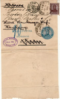 ARGENTINA 1908 WRAPPER SENT  FROM BUENOS AIRES TO HAMBURG - Briefe U. Dokumente