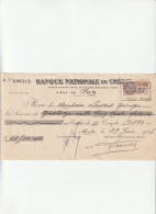 06-Banque Nationale De Crédit...Nice..(Alpes-Maritimes)....1926 - Banque & Assurance