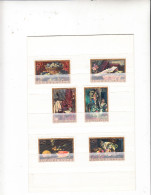 JGOSLAVIA  1972 - Unificato   1374/9** -  Dipinti - Unused Stamps