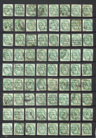 FRANCE   N° 111   LOT DE SOIXANTE DOUZE TIMRES      OBLITERES    COTE 21.60€   TYPE BLANC - 1900-29 Blanc