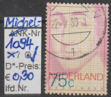 1977 - NIEDERLANDE - SM "300. Todestag V. Baruch De Spinoza" 75 C Mehrf. - O Gestempelt - S.Scan  (1094o Nl) - Gebruikt