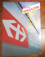 CFF Magazine. Avril 1992. - Treinen