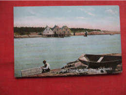 The Three Fish Houses. Orr's Island    Maine    Ref 6357 - Other & Unclassified