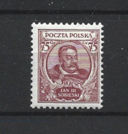 Poland 1930 Jan III Sobieski Y.T. 350  * - Neufs