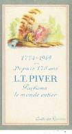 Carte  Parfum CUIR DE RUSSIE De L.T. PIVER - Antiquariat (bis 1960)