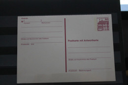 Deutschland 1980; Burgen Und Schlösser P 133; Postkarte Mit Antwortkarte; Ungebraucht - Postkaarten - Ongebruikt