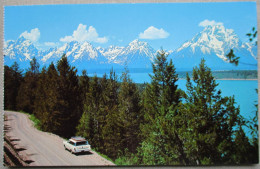 USA UNITED STATES GRAND TETON PARK WYOMING MOUNT MORAN POSTCARD CARTE POSTALE ANSICHTSKARTE CARTOLINA POSTKARTE - Las Vegas