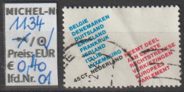 1979 - NIEDERLANDE - SM "Erste Direktwahl Z. Europ. Parlament" 45C Mehrf. - O Gestempelt - S.Scan  (1134o 01-02 Nl) - Used Stamps