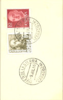 1955 ZARAGOZA , FECHADOR DE VIVER DE LA SIERRA - Storia Postale