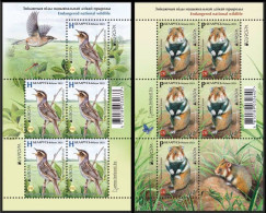 SALE!!! BELARUS BIELORRUSIA BIELORRUSSIE WEISSRUSSLAND 2021 EUROPA Endangered National Wildlife 2 Sheetlets ** - 2021