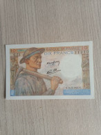 France - Billet De 10 Francs -Le Mineur - 25-3-1943- SPL - 10 F 1941-1949 ''Mineur''