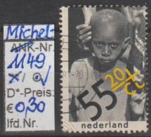 1979 - NIEDERLANDE - SM "Voor Het Kind" 55C+20C Schwarz/gelb - O Gestempelt - S.Scan  (1149o Nl) - Usados