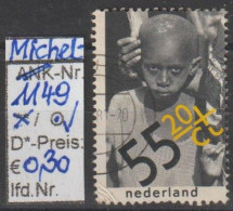 1979 - NIEDERLANDE - SM "Voor Het Kind" 55C+20C Schwarz/gelb - O Gestempelt - S.Scan  (1149o Nl) - Usati