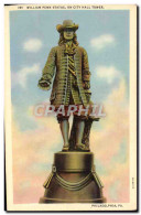 CPA William Penn Statue On City Hall Tower Philadelphia - Philadelphia