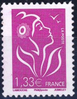 4157  1,33€ LILAS     LAMOUCHE  NEUF  **  ANNEE 2008 - 2004-2008 Marianne Of Lamouche